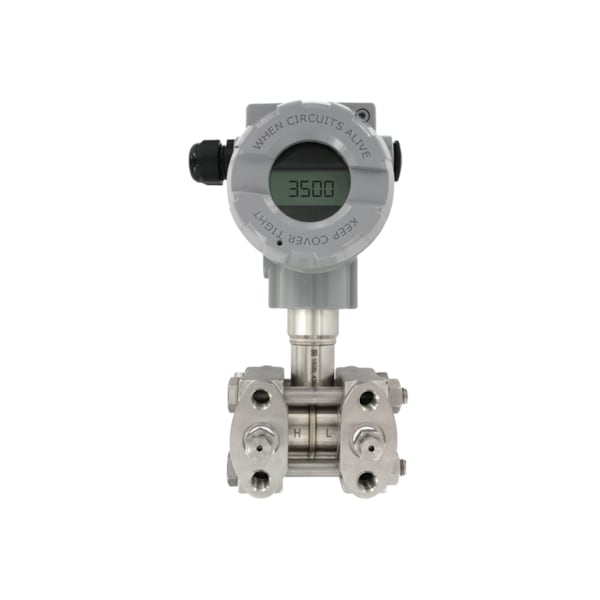 Smart differential pressure transmitter, range 0-100inwc